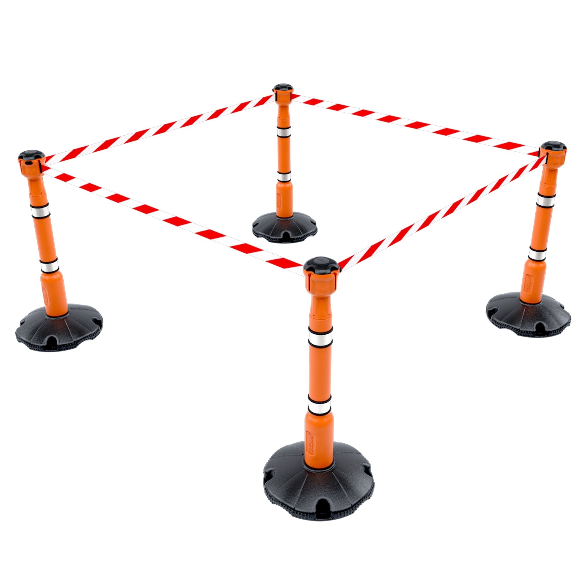 Skipper 9m Retractable Barrier - Red/White